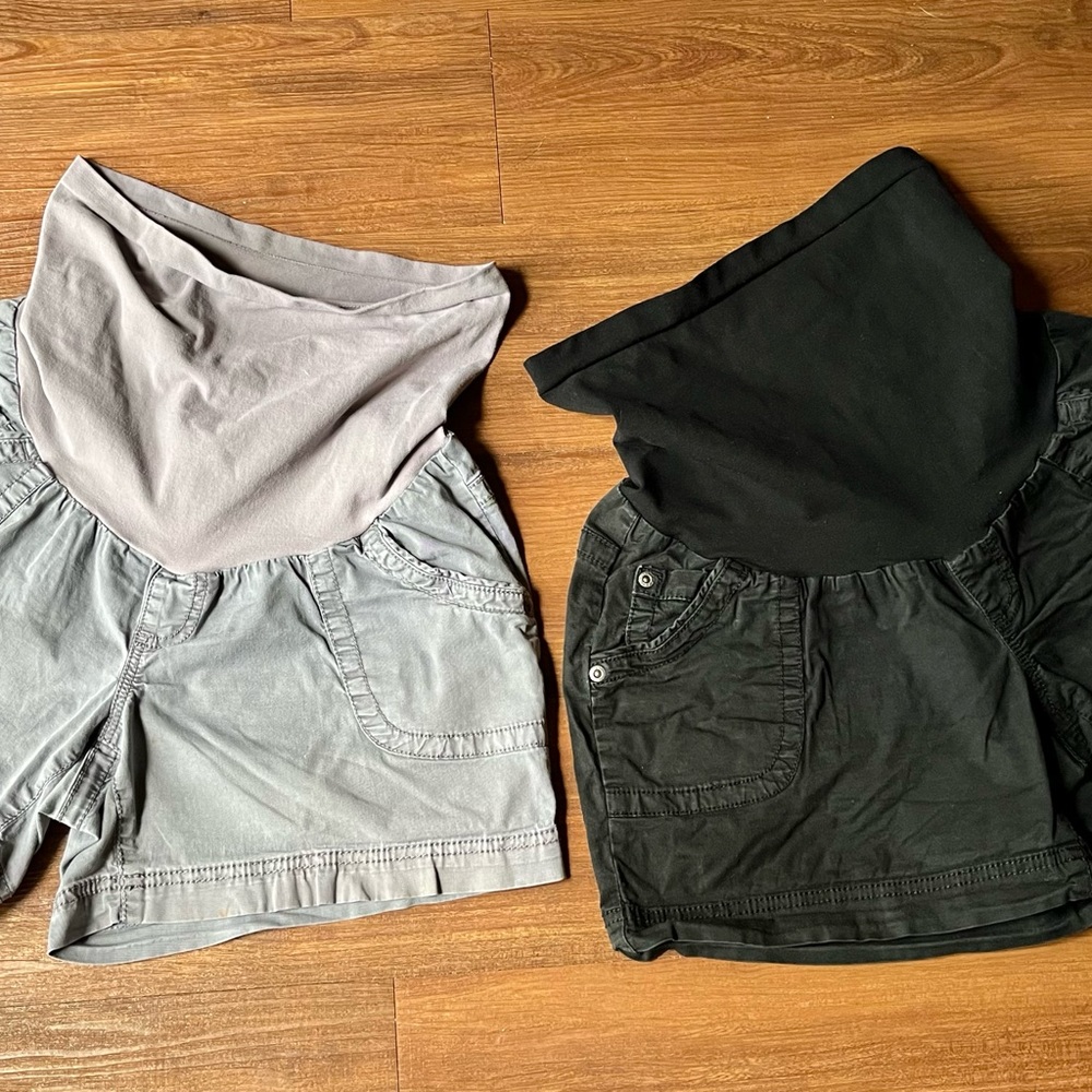 Motherhood Maternity Shorts bundle